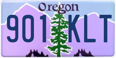 OR license plate 901KLT