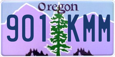 OR license plate 901KMM