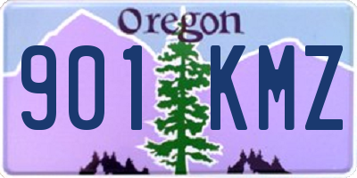 OR license plate 901KMZ