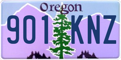 OR license plate 901KNZ