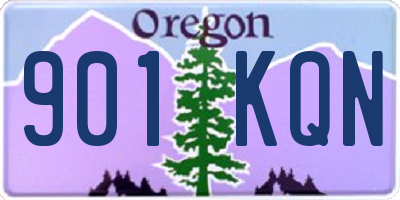 OR license plate 901KQN