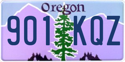 OR license plate 901KQZ