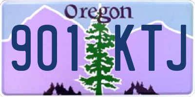 OR license plate 901KTJ