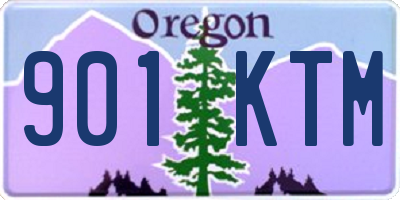 OR license plate 901KTM