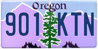 OR license plate 901KTN