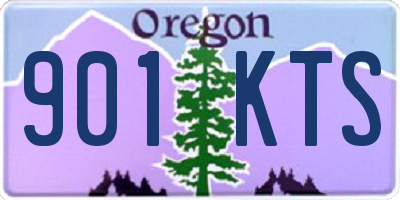 OR license plate 901KTS