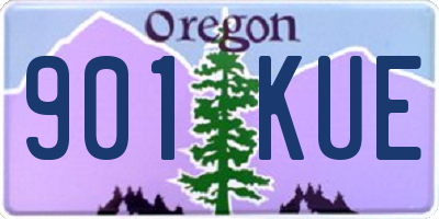 OR license plate 901KUE