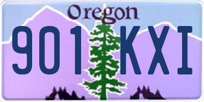 OR license plate 901KXI