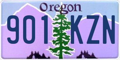 OR license plate 901KZN