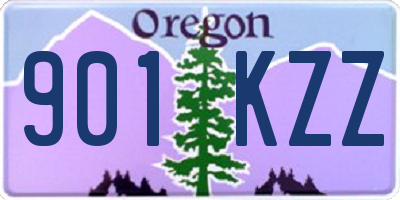 OR license plate 901KZZ