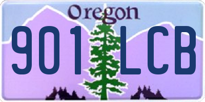 OR license plate 901LCB