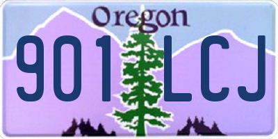 OR license plate 901LCJ