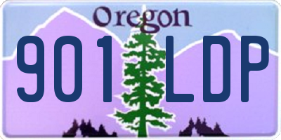 OR license plate 901LDP