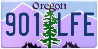 OR license plate 901LFE