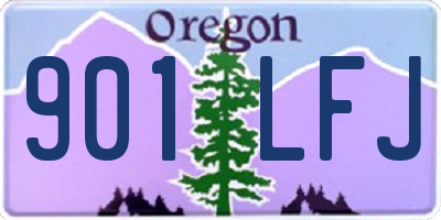 OR license plate 901LFJ