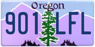 OR license plate 901LFL