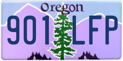 OR license plate 901LFP