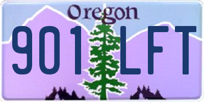OR license plate 901LFT
