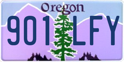 OR license plate 901LFY