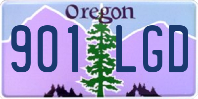 OR license plate 901LGD