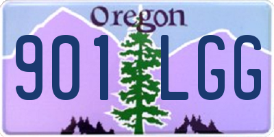 OR license plate 901LGG