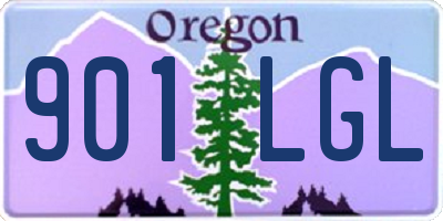 OR license plate 901LGL