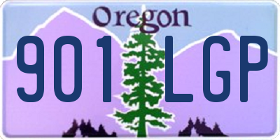 OR license plate 901LGP