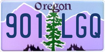 OR license plate 901LGQ
