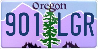 OR license plate 901LGR