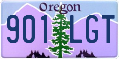 OR license plate 901LGT