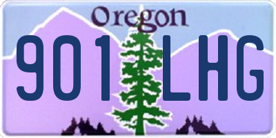 OR license plate 901LHG