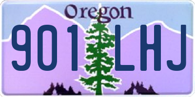 OR license plate 901LHJ