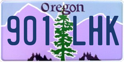 OR license plate 901LHK