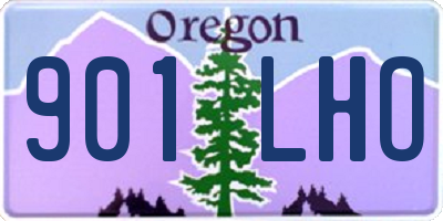 OR license plate 901LHO