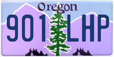 OR license plate 901LHP