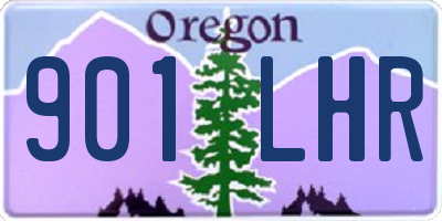 OR license plate 901LHR