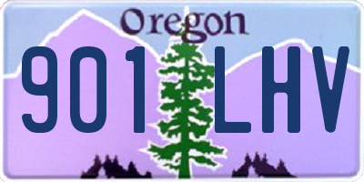 OR license plate 901LHV