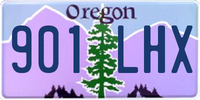 OR license plate 901LHX
