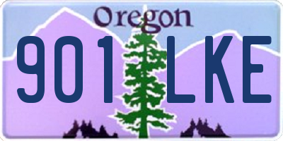 OR license plate 901LKE