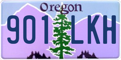 OR license plate 901LKH