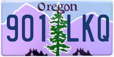 OR license plate 901LKQ