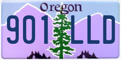 OR license plate 901LLD