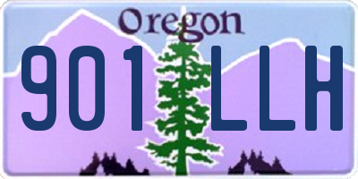 OR license plate 901LLH