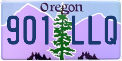 OR license plate 901LLQ