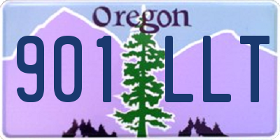 OR license plate 901LLT