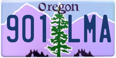 OR license plate 901LMA