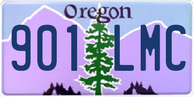 OR license plate 901LMC