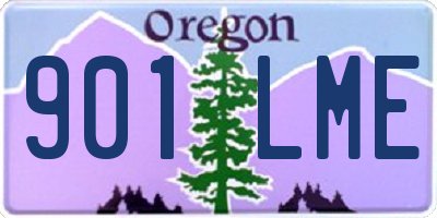 OR license plate 901LME