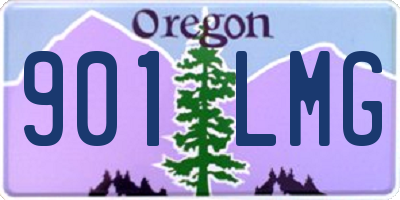 OR license plate 901LMG