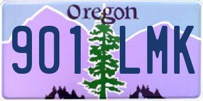 OR license plate 901LMK